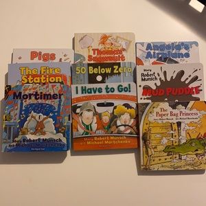 9 Robert Munsch board books